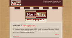 Desktop Screenshot of harivijaybags.com